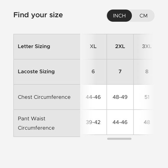 lacoste pants sizing Off 59 